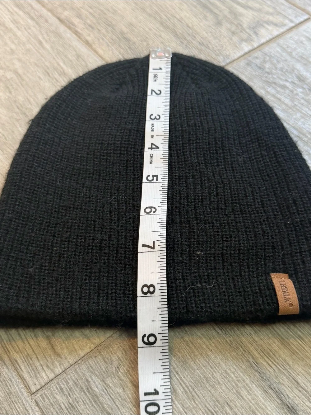 FURTALK Stocking Cap Men Women One Size Blue Ribbed Knit Acrylic Winter Beanie